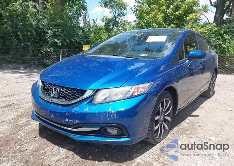 2015 Honda Civic Ex-L from USA, damaged, VIN 19XFB2F96FE084248